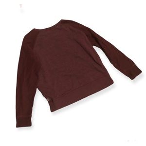 Vans Maroon Crew Sweatshirt Size Small